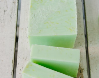 LIME GINGER SOAP | Organic | Refreshing | Skin Brightening