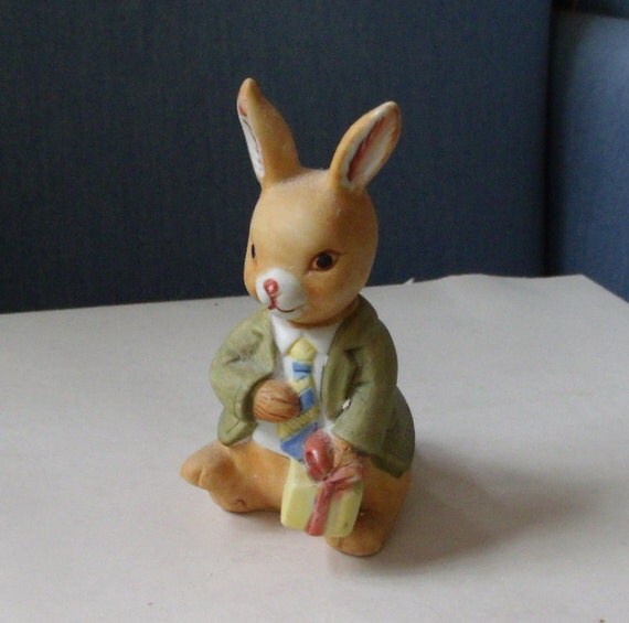 plastic bunny figurines
