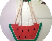 SALE - Large Watermelon Shoulder Bag