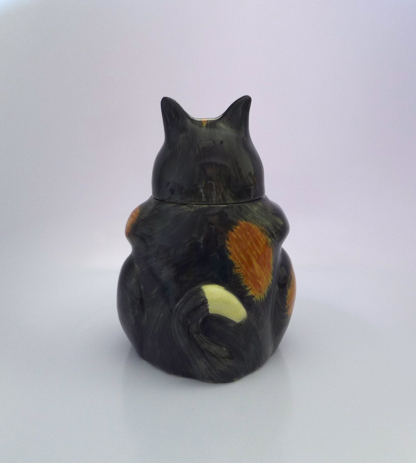 Calico Cat Cookie Jar California Pottery NS Gustin Company