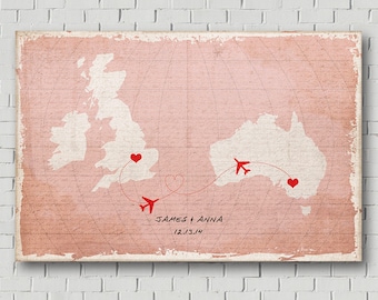 Map Of The World Guest Book Unique Wedding Guest Book - Vintage World Map Guest Book - Wedding Poster -Wedding Art Print - Wedding Map - Destination Wedding - Love Map