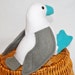 stuffed blue footed booby