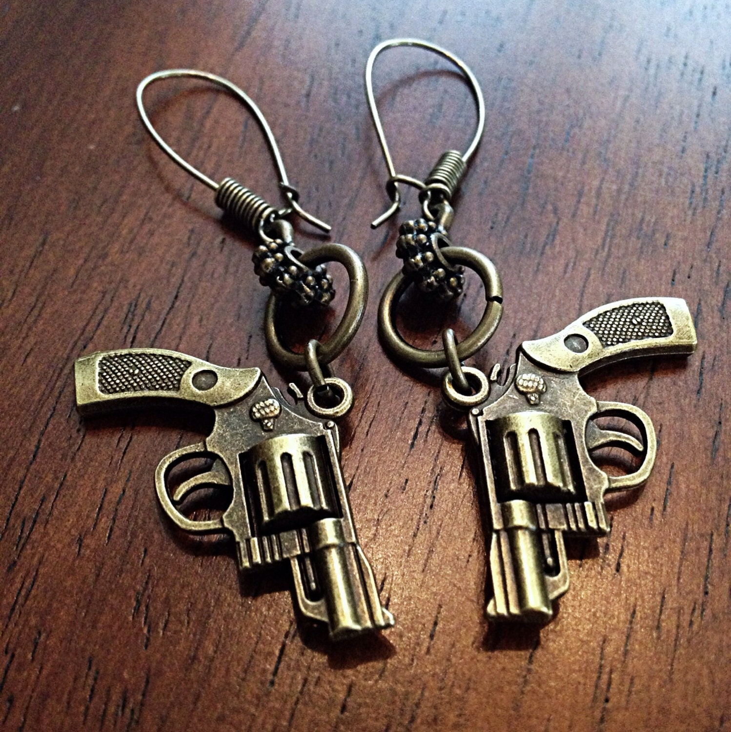 Gun Earrings Earrings Pistol Earrings Cowgirl Earrings