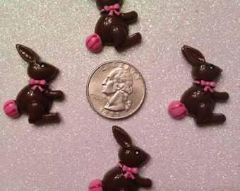 Items similar to Amigurumi Chocolate Easter Bunny on Etsy