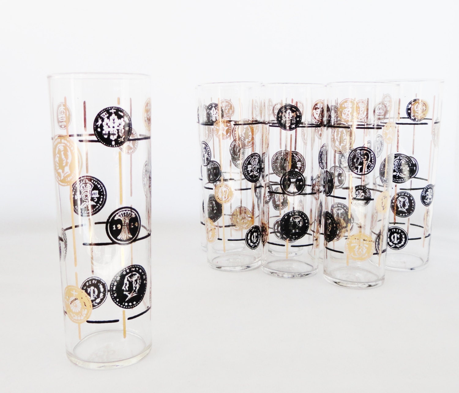 Vintage Libbey Glassware – Libbey Glasses – Mad Men Glasses – Glassware ...