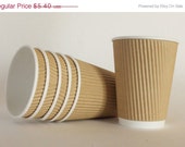 ON SALE 12 oz Kraft Ripple Hot or Cold Cup Set of 10 Il_170x135