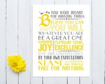 Inspirational Printable, Graduation Printable, Inspirational Quotes ...