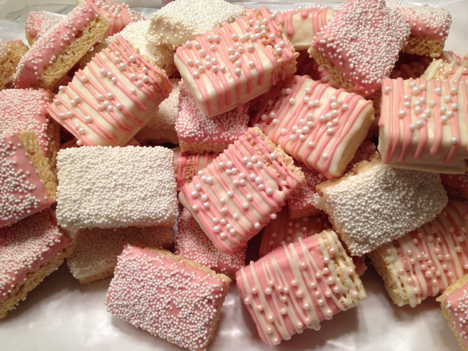 st paddys day rice crispy treats