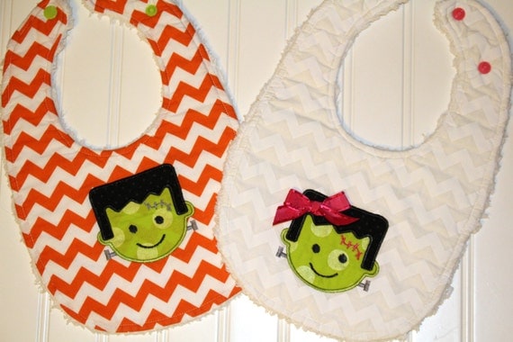 Halloween Bib - Personalized Bib - Baby Boy Bib, Baby Girl Bib ...