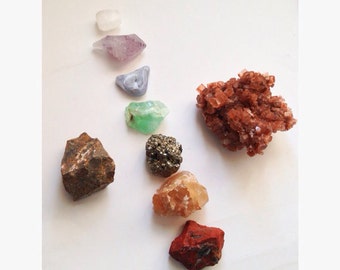 CUSTOM ORDER: Build Your Own 9 Crystals Stones Set, Healing Crystals and Stones Set