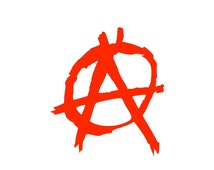 ANARCHY SYMBOL Vinyl Decal Sticker - Any Color