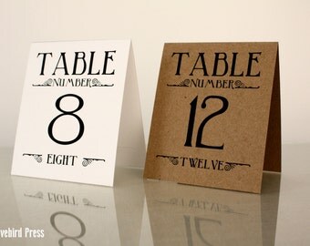 printable table tents