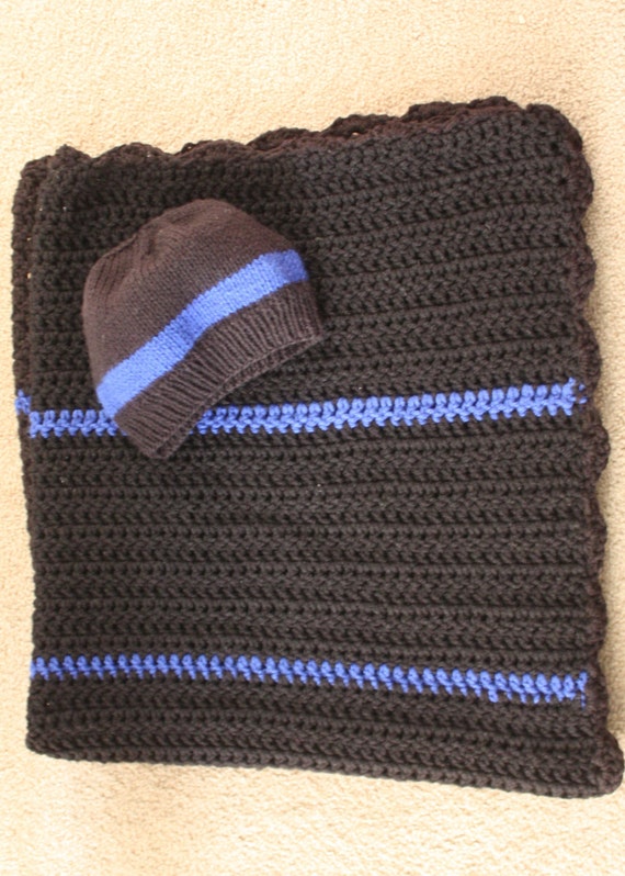 Throw Blanket The Thin Blue Line 3 Sizes 2 Styles