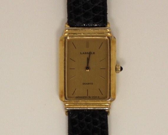 Montre Femme Seiko Lassale En Cuir - Neuf Avec étiquettes - Mouvement Quartz