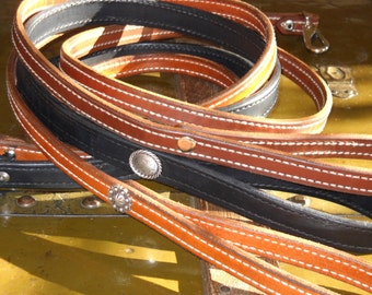 Popular items for leather dog leash on Etsy