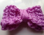 Crochet Bows, Yarn Bows, Wool Bows, Bow Appliques, Yarn Appliques, Wool Appliques, Bow Supplies, Crafting Bows, Handmade Bows