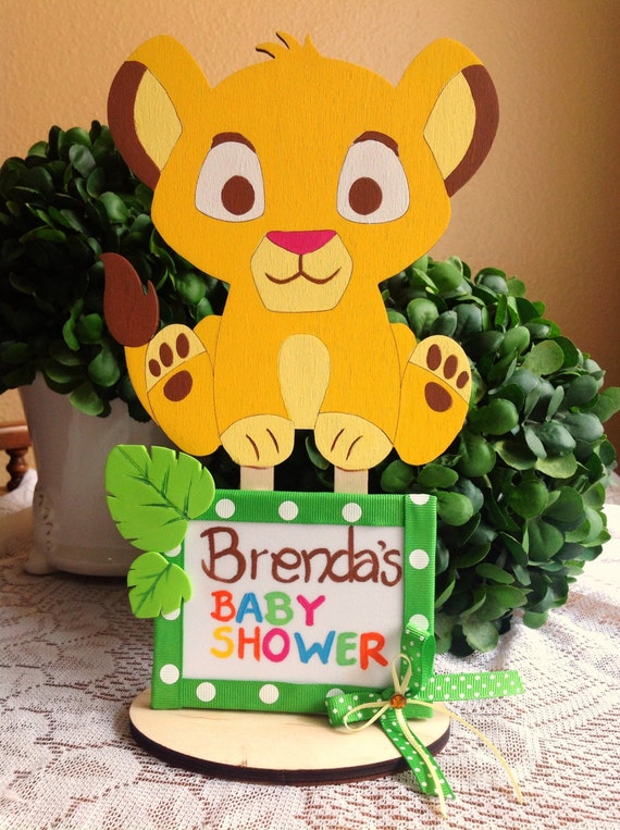 safari centerpieces baby shower for For Centerpieces King > Lion Gallery