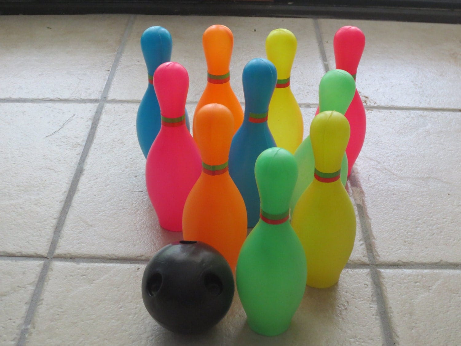 vintage bowling set