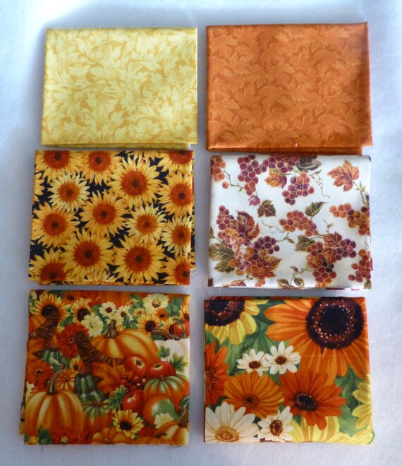Cotton Fabric Quilt Cotton Home Decor Fall Harvest
