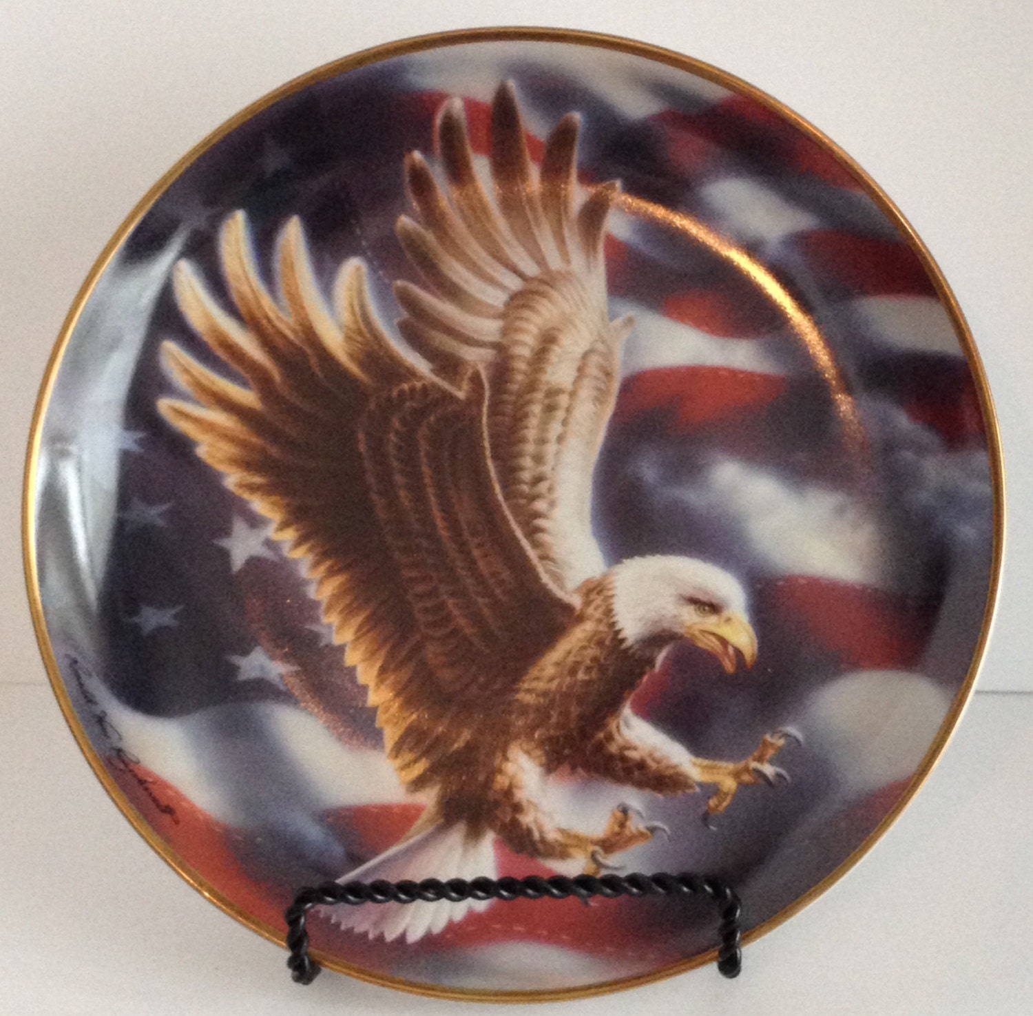 Franklin Mint The American Eagle collector plate by MySweetMadison