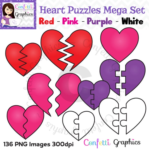 heart puzzle clipart - photo #23