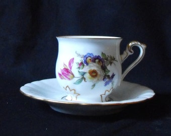 Hutschenreuther Demitasse Cup & Saucer