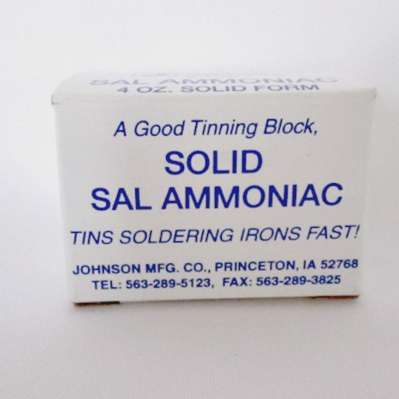Sal Ammoniac Block Tinning Block Cleans Soldering Irons