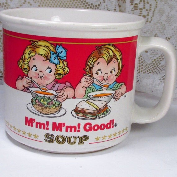 Vintage 1989 Campbells soup collectible mug. Westwood made in