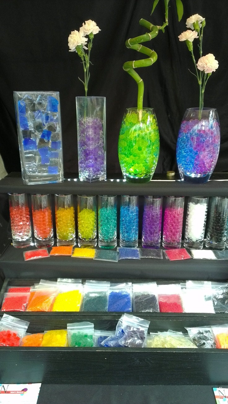 12 Colors 10g Water Beads Ball Bio Gel Wedding Centerpieces