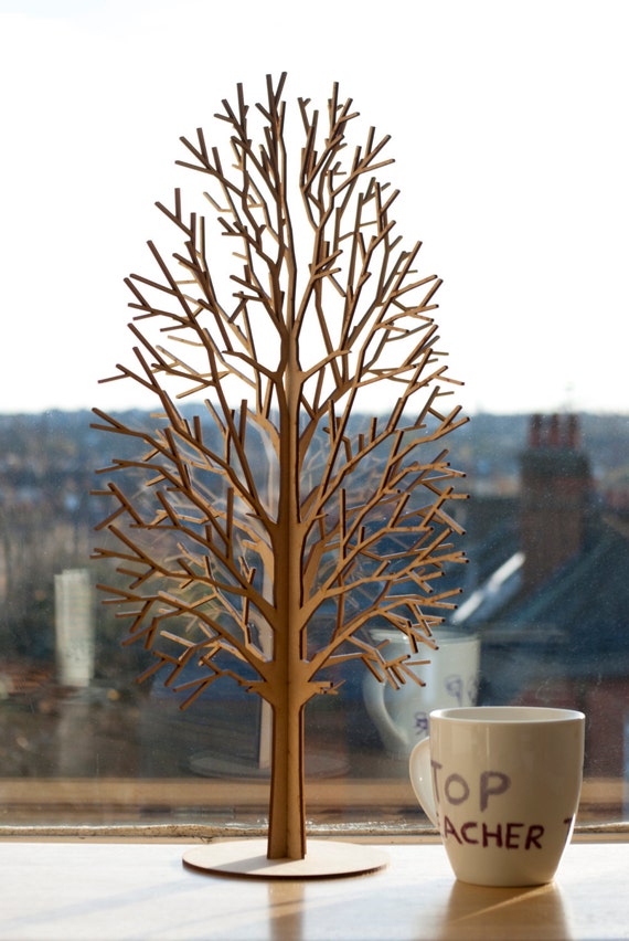 Lasercut Wooden Tabletop Tree 3