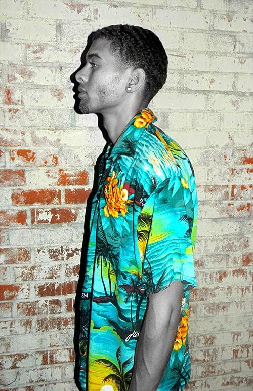 Men's Vintage Hawaiian Button Up