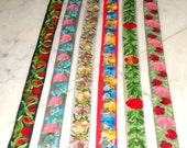 Free Shipping/Embroidered Women Stitched Colourful belt/Floral belt/Black belt/Green belt/Red belt/Cotton belt/Bespoke/made to measure