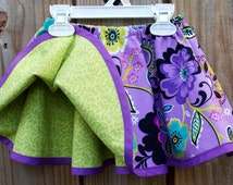 Ensemble Fille Twirly Girl - Jupe Tournante, Capri Et Débardeur - Taille 4T - Occasion Très Bon état