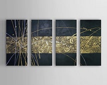 Popular items for 4 piece wall art on Etsy