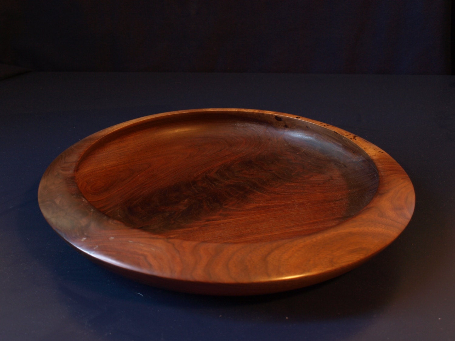 Walnut Platter wood turning by MikesCoolWoodArt on Etsy