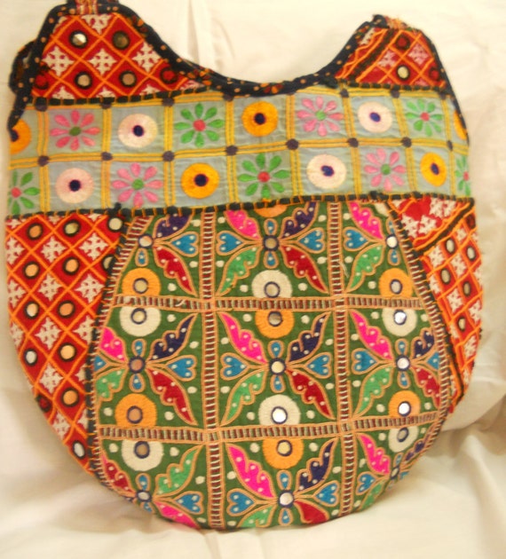 Large Indian Gypsy bag, Tribal Boho Tote Bag, Ethnic bag, Hand ...