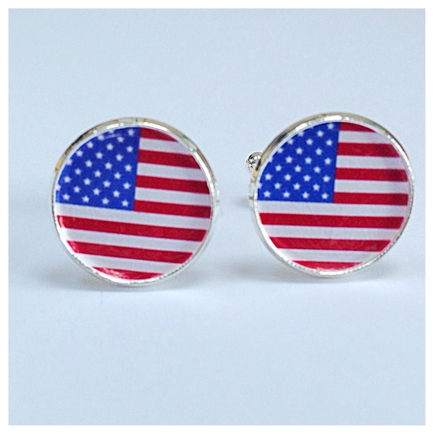 USA flag Cufflinks North America flag cufflinks USA