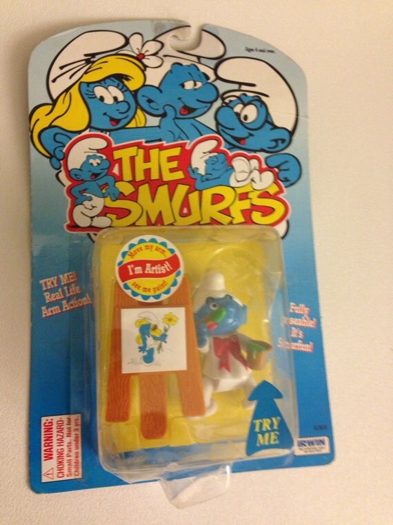 80s smurf figurines