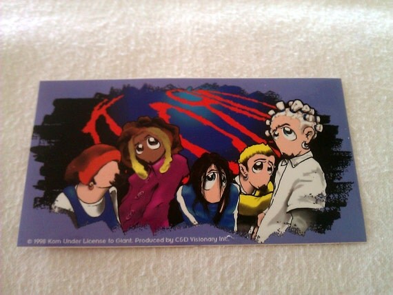 Items similar to KORN Follow the Leader 4.5"x2.5" STICKER DECAL new old ...