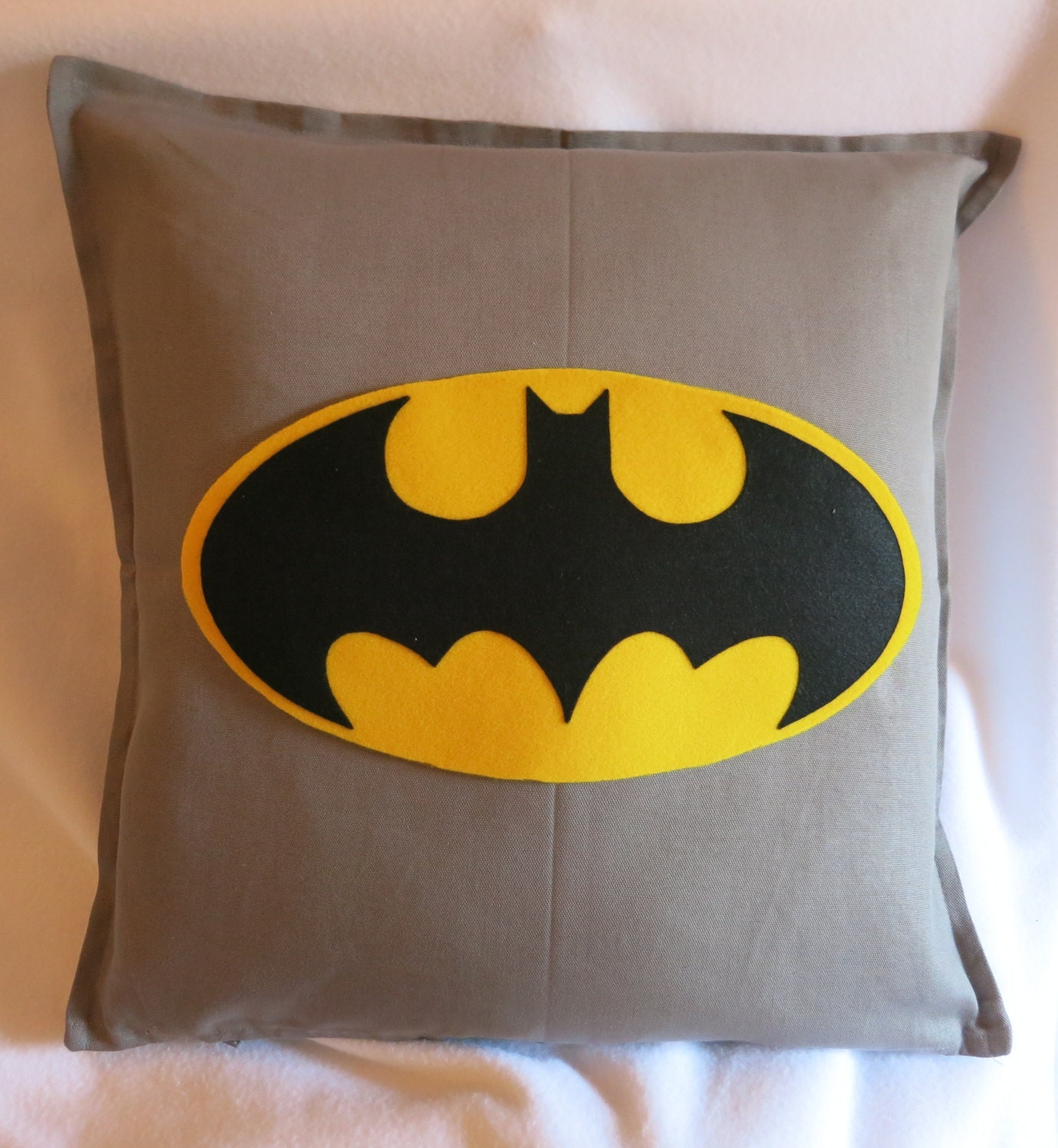 stuffed batman pillow