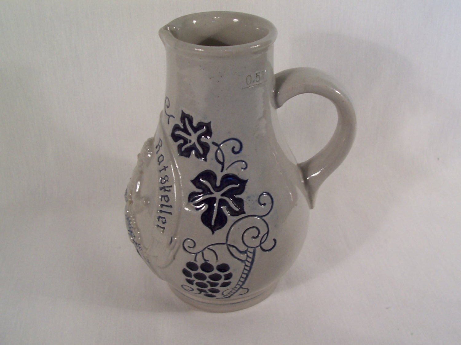 Pitcher German Wick Werke Salt Glazed S411 Haute Juice