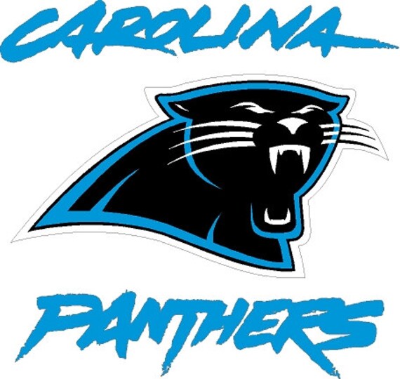 Carolina Panthers Cornhole Decal