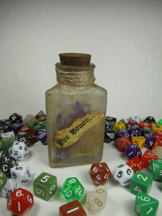 Aged Potion Dice Bottles Dungeons and Dragons D&D RPG Role