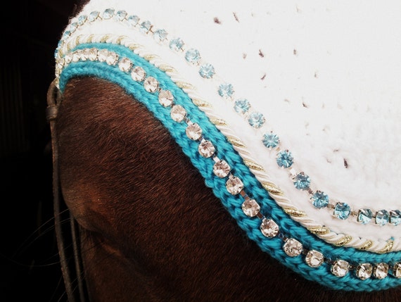 fly free horse bonnet crochet pattern Fly Bonnets Bonnet Crochet Pattern Custom Horse Horse Fly