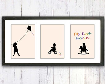 Silhouette art | Etsy