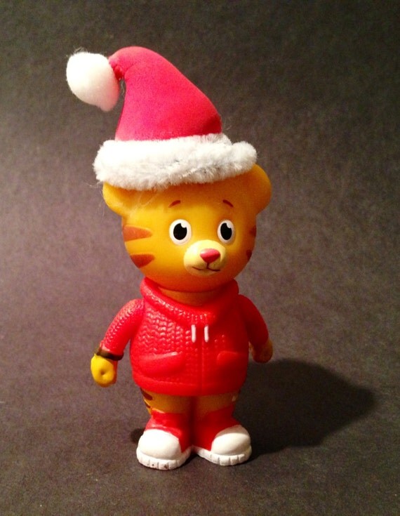 daniel tiger ornament with santa hat daniel tiger ornament with santa hat