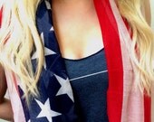 American Flag Scarf