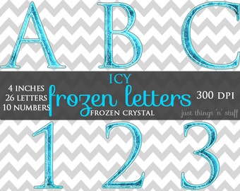 frozen alphabet etsy