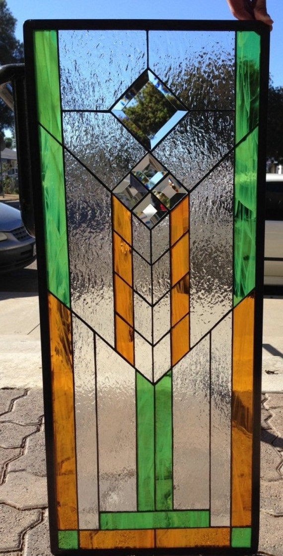 Gorgeous Mission Prairie Style Stained Glass By Artglasswindows