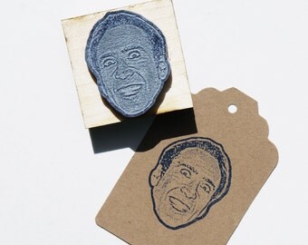 Nicolas Cage Face Stamp Nic Cage Stamp Nicolas cage portrait Nic cage birthday Nicholas Cage stamp Weird Stamp Free Shipping in Canada!